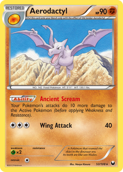Aerodactyl card art