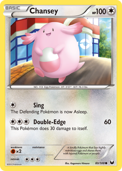 Chansey (80) card art