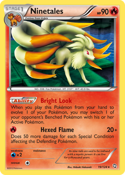 Ninetales card art