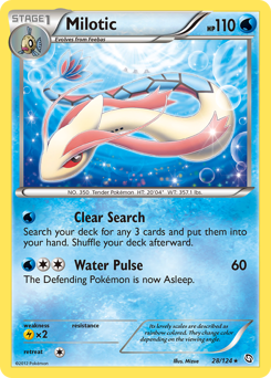 Milotic card art