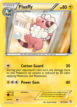 Flaaffy card art