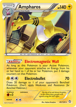Ampharos card art