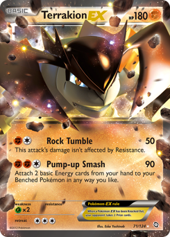 Terrakion EX card art
