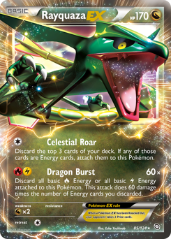 Rayquaza EX — Dragons Exalted