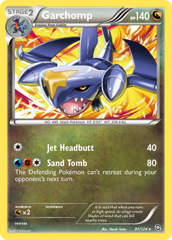 Garchomp (91) card art