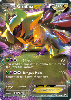 Giratina EX card art