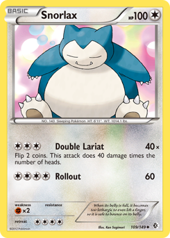 Snorlax card art