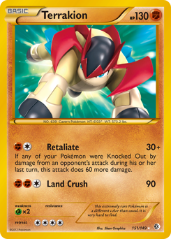 Terrakion card art
