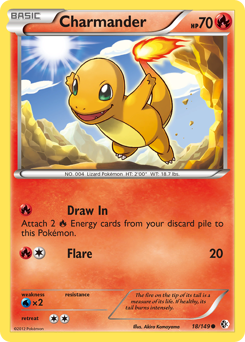 Charmander card art