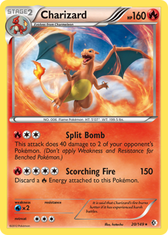 Charizard card art