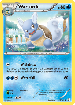 Wartortle card art