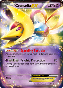 Cresselia EX card art