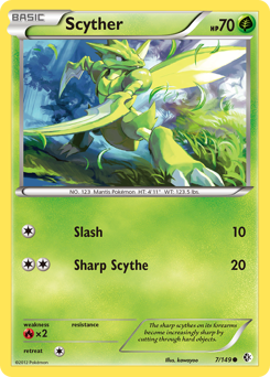 Scyther card art