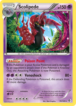 Scolipede card art