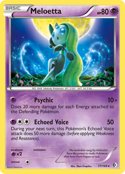 Meloetta card art