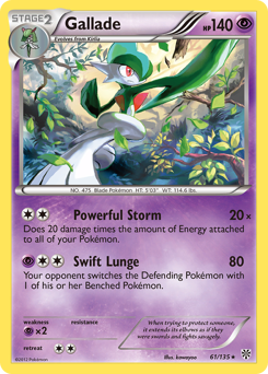 Gallade — Plasma Storm