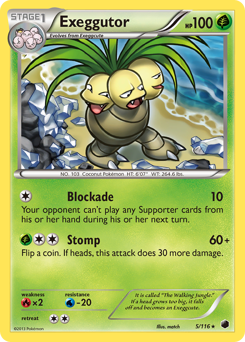 Exeggutor card art