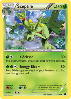 Sceptile card art