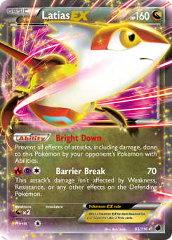 Latias EX — Plasma Freeze