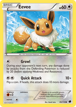 Eevee (89) card art