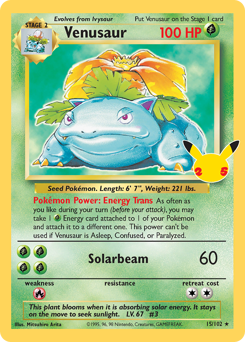 Venusaur card art