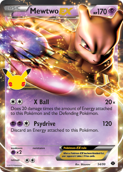 Mewtwo EX — Celebrations: Classic Collection