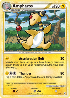 Ampharos card art