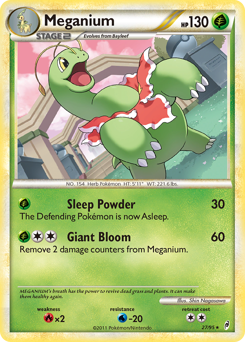 Meganium card art