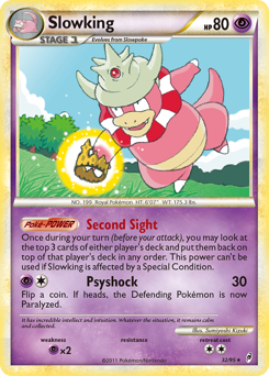 Slowking card art