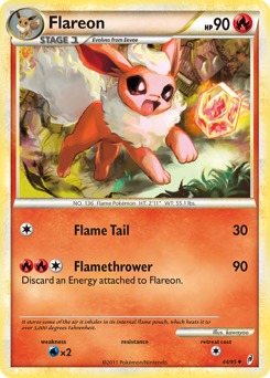 Flareon card art