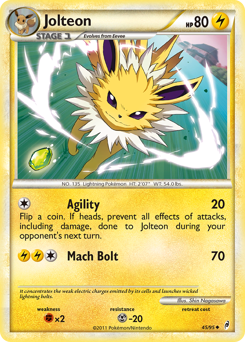 Jolteon card art