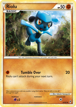 Riolu card art