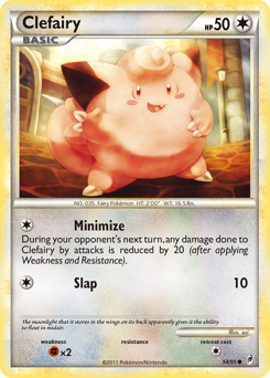 Clefairy card art