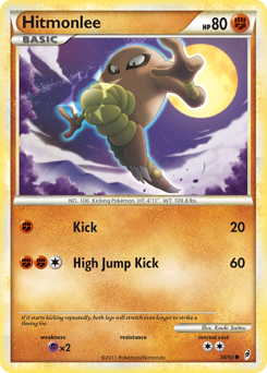 Hitmonlee card art