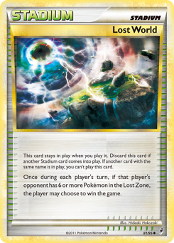 Lost World card art