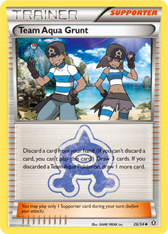 Team Aqua Grunt card art