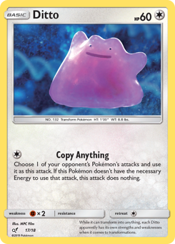 Ditto card art