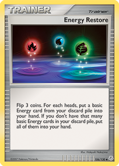 Energy Restore — Diamond and Pearl