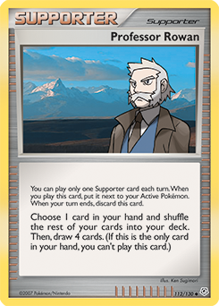 Professor Rowan — Diamond and Pearl