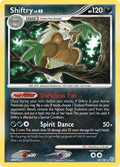 Shiftry card art