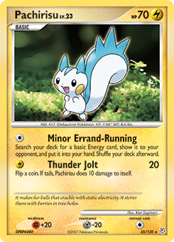 Pachirisu — Diamond and Pearl