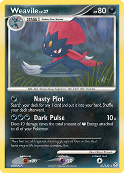 Weavile — Diamond and Pearl