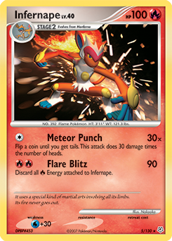 Infernape — Diamond and Pearl