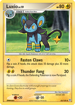 Luxio — Diamond and Pearl