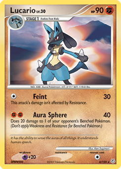 Lucario — Diamond and Pearl
