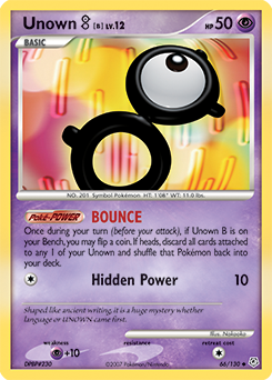 Unown [B] — Diamond and Pearl