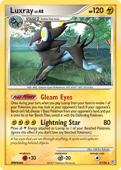 Luxray — Diamond and Pearl