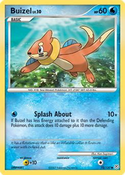 Buizel — Diamond and Pearl