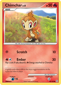 Chimchar — Diamond and Pearl
