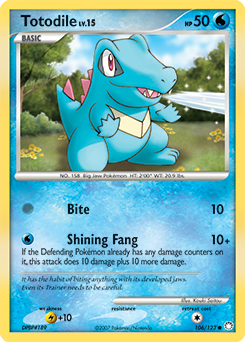 Totodile — Mysterious Treasures